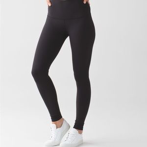 Lululemon Athletica Black High-Waisted Leggings